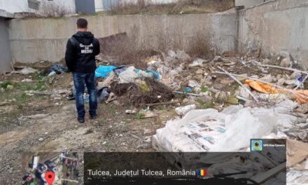Amenzi de aproape jumătate de milion de lei aplicate de Garda de Mediu Tulcea în ianuarie