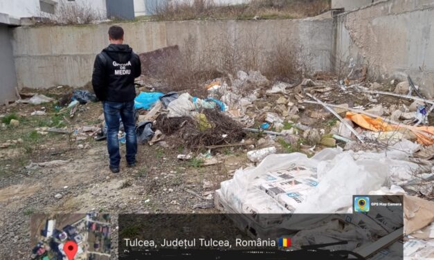 Amenzi de aproape jumătate de milion de lei aplicate de Garda de Mediu Tulcea în ianuarie