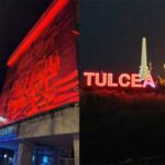 Monumentul de mozaic din Piaţa Civică şi Monumentul Independenţei, iluminate deseară  în roşu de Ziua Europeană a 112