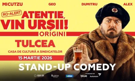 Tulcea râde cu Micutzu la show-ul „RO-ALERT – Atenţie, vin urşii!”