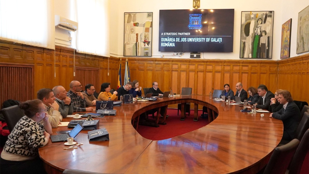 Universitatea „Dunărea de Jos” din Galaţi, gazda unei delegaţii a Howest University of Applied Sciences (Belgia), în cadrul alianţei RUN-EU 2.0