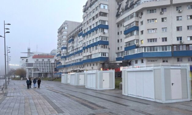 Bâlciul şi containerele de pe Faleza „Ivan Patzaichin”, criticate: consilierii judeţeni cer soluţii estetice şi urbanistice