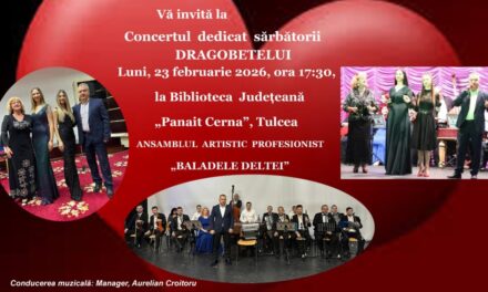 Dragobetele se sărbătoreşte cu muzică şi voie bună la Biblioteca „Panait Cerna”