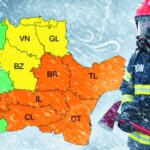 Circulaţie în condiţii de iarnă pe drumurile din judeţul Tulcea