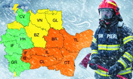 Circulaţie în condiţii de iarnă pe drumurile din judeţul Tulcea