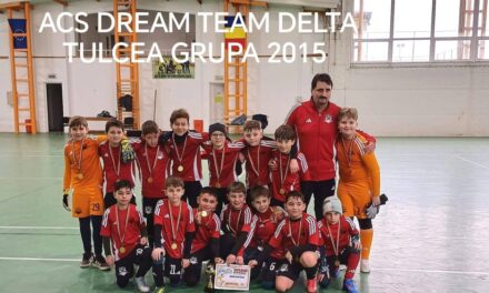 Fotbaliştii de la ACS Dream Team Delta Tulcea, campioni la turneul „Gheorghe Hagi”