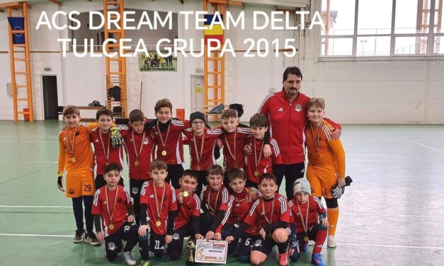 Fotbaliştii de la ACS Dream Team Delta Tulcea, campioni la turneul „Gheorghe Hagi”