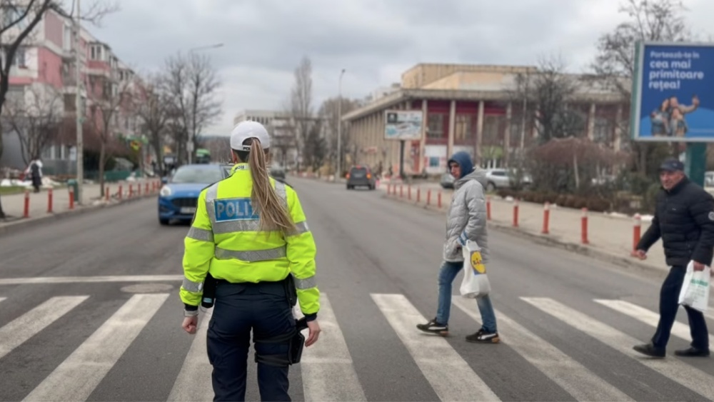 Pietonii, în vizorul poliţiştilor tulceni, zilele acestea