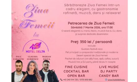 Tulcea îşi sărbătoreşte femeile cu petreceri speciale, muzică şi meniuri festive