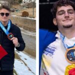 Vladimir Romaniuc şi Matei Neculai, aur şi bronz la Campionatele Europene de înot în ape îngheţate de la Molveno, Italia