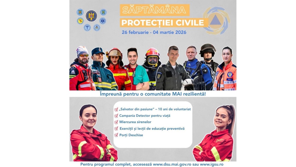 Săptămâna Protecţiei Civile: Ziua Porţilor Deschise la subunităţile ISU „Delta” Tulcea