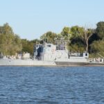 Activităţi de instrucţie militară pe braţul Măcin al Dunării. Navigaţia, închisă