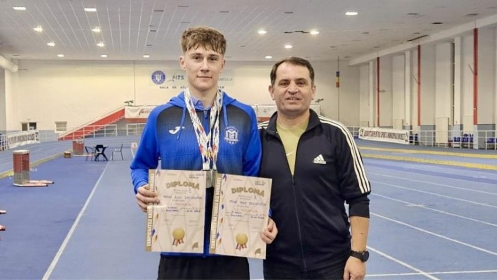 Alin Mihai Şavlovschi, dublu vicecampion naţional la 3.000 metri