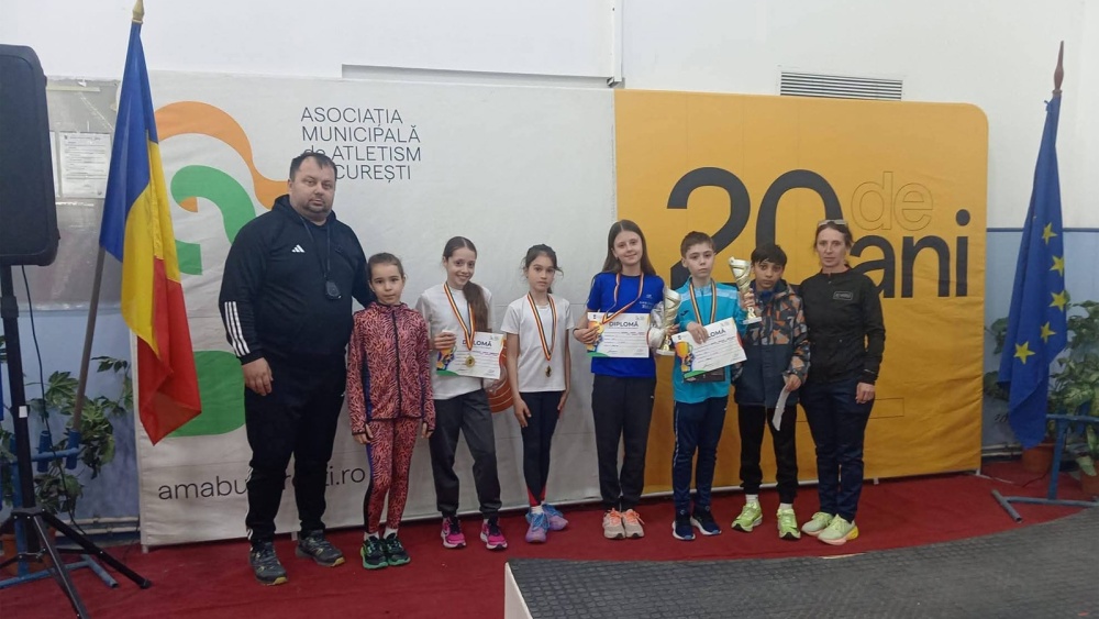 Atleţii de la CSM Danubiu, şase medalii la Campionatul Municipal Bucureşti