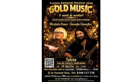 Concert „Mirabela Dauer şi Gheorghe Gheorghiu”, în aprilie, la Casa de Cultură a Sindicatelor Tulcea