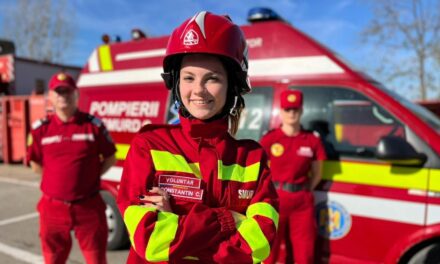 Corina Anamaria Constantin, voluntar SMURD Tulcea: „Voluntariatul te învaţă ce înseamnă să fii om în cel mai profund sens al cuvântului”