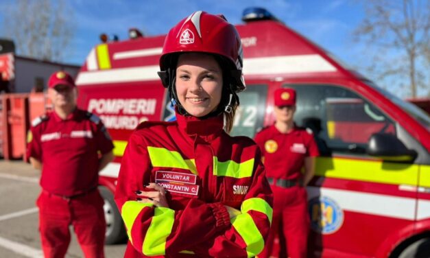 Corina Anamaria Constantin, voluntar SMURD Tulcea: „Voluntariatul te învaţă ce înseamnă să fii om în cel mai profund sens al cuvântului”