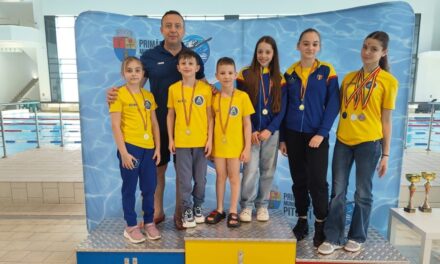 Cristiana Melnic de la „Atlantis”, două medalii de argint şi una de bronz la „Cupa Mărţişor” de la Piteşti