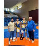 Marian şi Gabriel Croitoru, pe podium la finala Campionatului Naţional de Lupte Cadeţi 16 – 17 ani