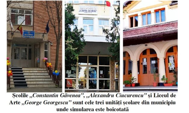 Simularea Evaluării Naţionale, boicotată în zece şcoli din Tulcea