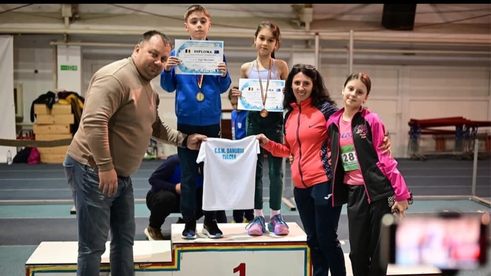 Atleţii CSM Danubiu, pe podium la Campionatul Naţional de Aruncări Lungi şi Cupa Micul Atlet