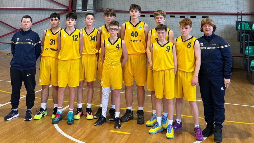 Baschetbaliştii U14 de la CSS Tulcea, calificare în semifinalele Campionatului Naţional