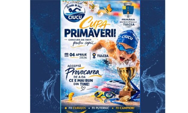 „Cupa Primăverii”, sâmbătă, la bazinul de înot din municipiu