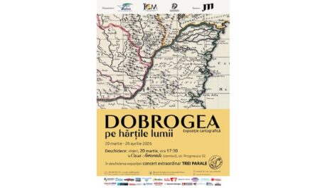„Dobrogea pe hărţile lumii” şi concert Trei Parale, la Casa Avramide