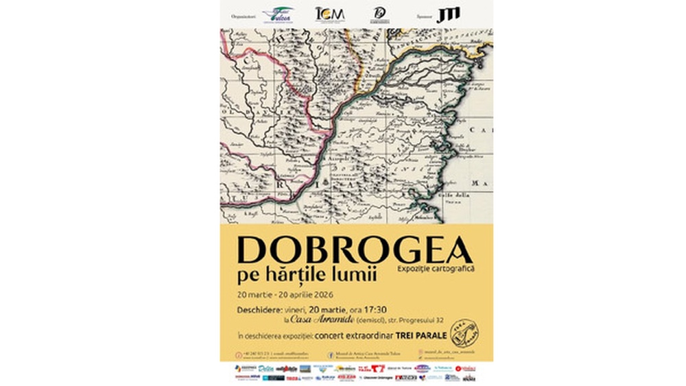 „Dobrogea pe hărţile lumii” şi concert Trei Parale, la Casa Avramide