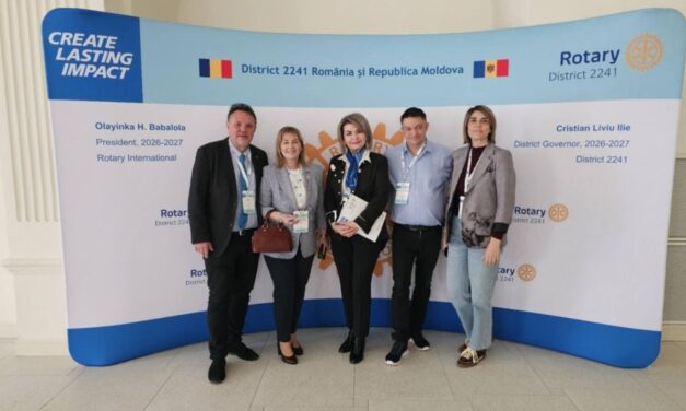 Dr. Liliana Andrei preia conducerea Clubului Rotary Tulcea Delta