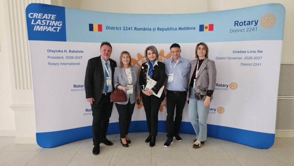 Dr. Liliana Andrei preia conducerea Clubului Rotary Tulcea Delta