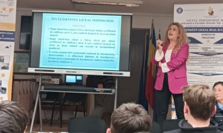 „Noi Construim Viitorul”, la Liceul Tehnologic Măcin: Eveniment de promovare a învăţământului liceal tehnologic şi dual