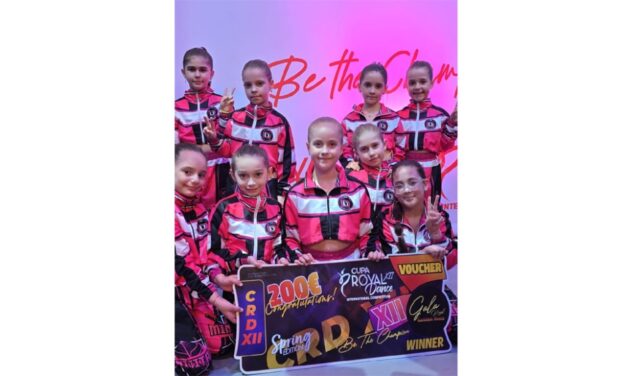 Nouă medalii pentru dansatorii Let’s Go Dance la Cupa Royal Dance