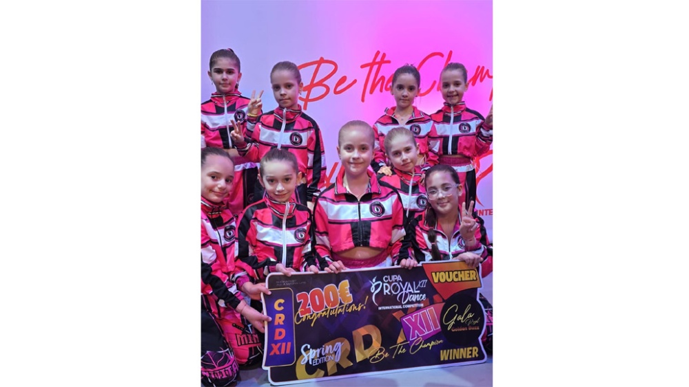 Nouă medalii pentru dansatorii Let’s Go Dance la Cupa Royal Dance