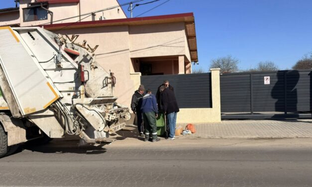 Pubele neridicate în Măcin din cauza deşeurilor amestecate. Primăria cere respectarea regulilor de colectare