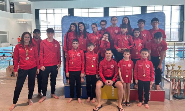 Sportivii de la Aqua Vita Delta Tulcea, două medalii de argint şi trei de bronz la „Cupa Mărţişor”