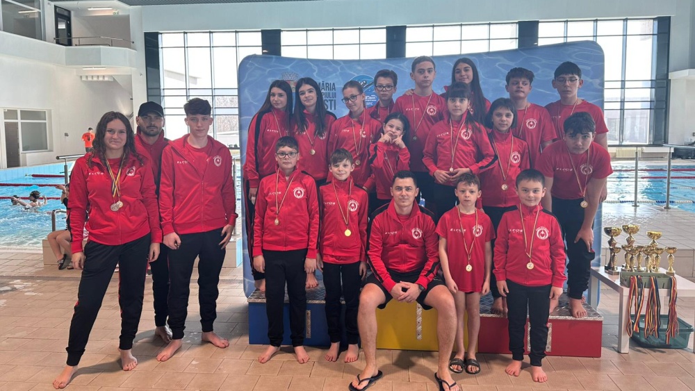 Sportivii de la Aqua Vita Delta Tulcea, două medalii de argint şi trei de bronz la „Cupa Mărţişor”