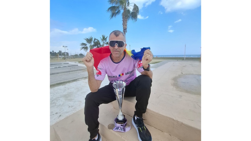 Ultramaratonistul Sorin Andrici, câştigătorul Backyard Ultra Cipru