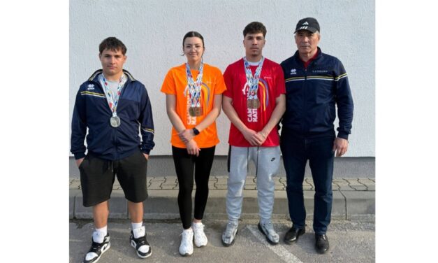 Alesia Boşcă şi Cristian Cănănău, campioni naţionali la suliţă. Adrian Mirică – vicecampion