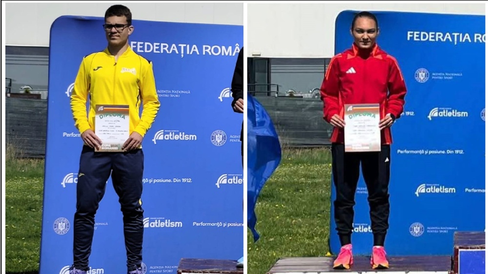 Cupa României de Cros: Matei Ştefan Vasiliu – campion naţional pe echipe şi vicecampion la 4.000 m, Evelina Cotea – vicecampioană la 4.000 m