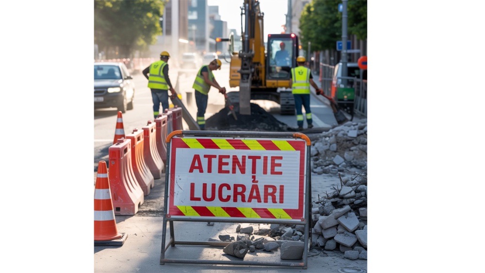 Mai multe trasee de transport public din municipiu, deviate temporar din cauza lucrărilor la infrastructură