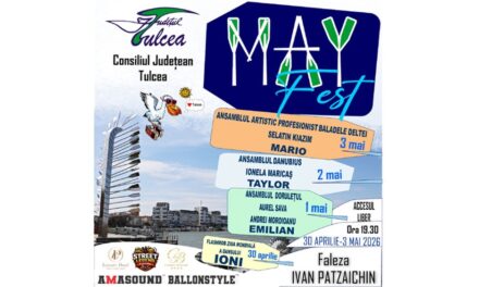 Prima ediţie #MayFest, pe faleza „Ivan Patzaichin” din Tulcea: Mario, Taylor şi Emilian, cap de afiş