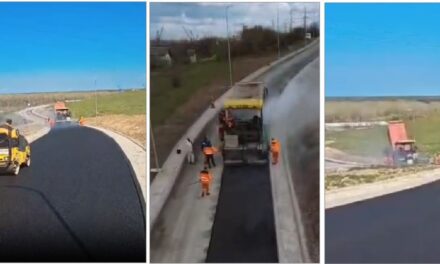 Strada Vărărie Baltă, asfaltată după ani de aşteptare. Primarul Ştefan Ilie: Urmează Rogozului, Racului, Taberei