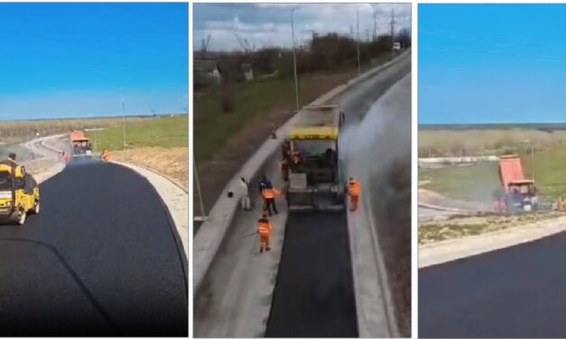 Strada Vărărie Baltă, asfaltată după ani de aşteptare. Primarul Ştefan Ilie: Urmează Rogozului, Racului, Taberei