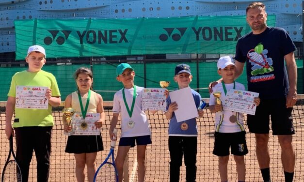 Tenismenii tulceni, trei medalii de aur şi una de bronz la Cupa Le Pelican Sportif