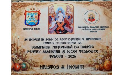 Tulcea găzduieşte, săptămâna aceasta, Olimpiada Naţională de Religie Ortodoxă pentru liceeni