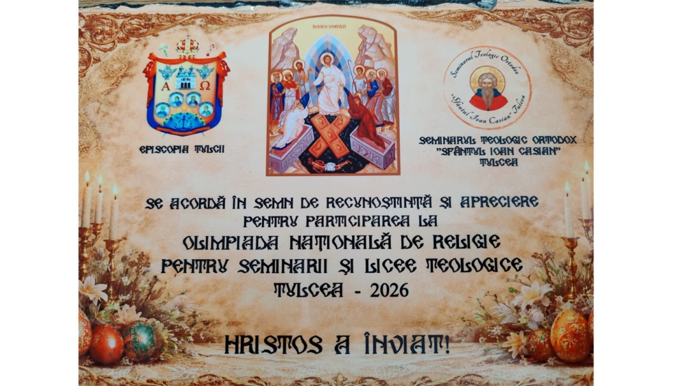 Tulcea găzduieşte, săptămâna aceasta, Olimpiada Naţională de Religie Ortodoxă pentru liceeni