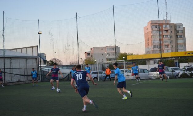 Liga Firmelor şi Instituţiilor a încheiat turul cu meciuri spectaculoase