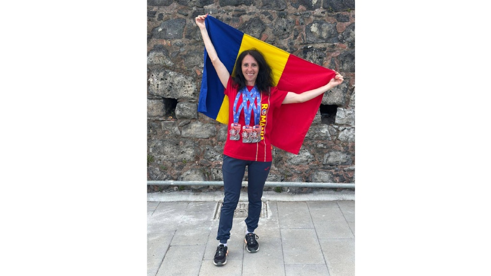 Nicoleta Ciortan, trei medalii de argint la Campionatul European de Atletism Masters Non Stadia Catania 2026