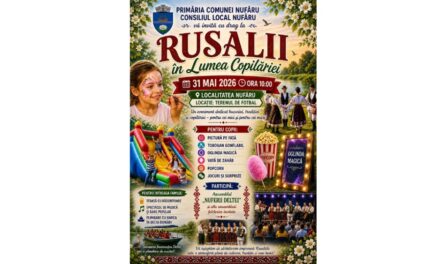 „Rusalii în lumea Copilăriei”, sărbătoare dedicată familiei şi celor mici la Nufăru